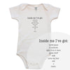 Inside Me Baby Rompers